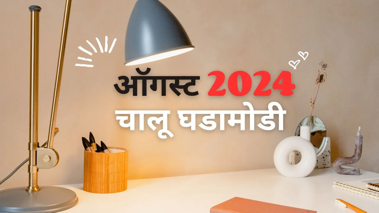 Current affairs quiz in Marathi | august current affairs 2024